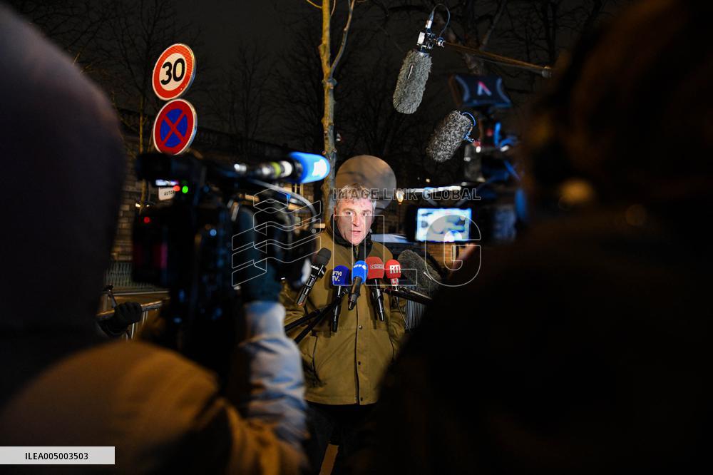 Press Conference by Agricultural Representatives After Meeting with The French President - Paris