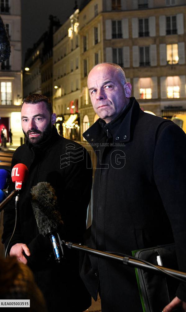Press Conference by Agricultural Representatives After Meeting with The French President - Paris