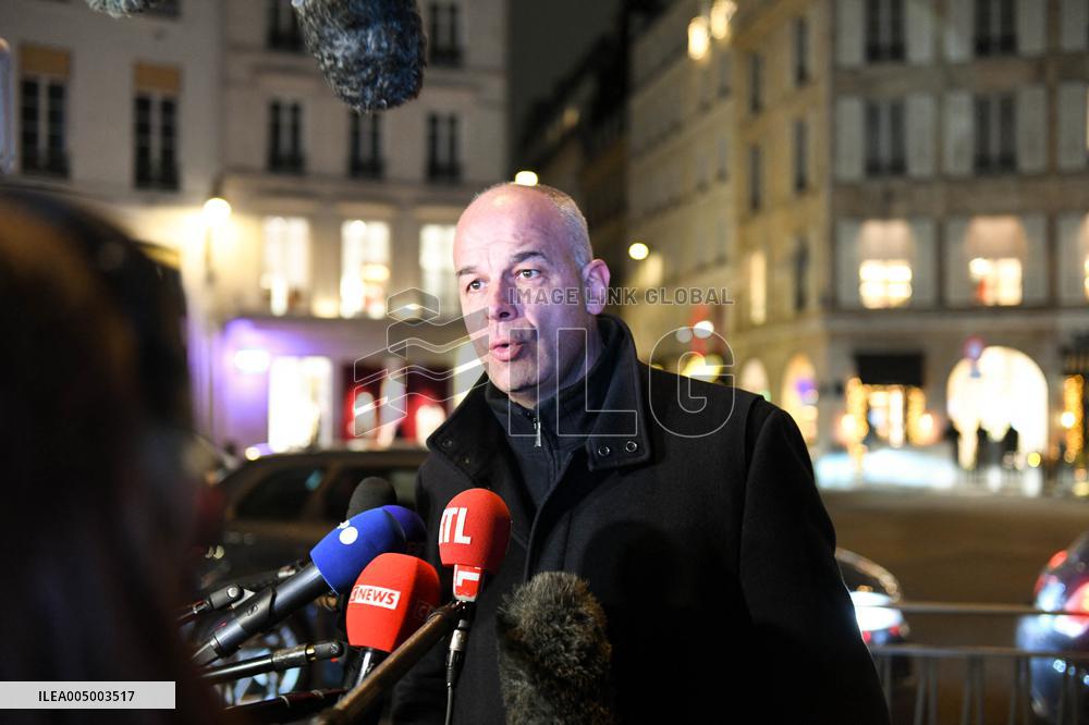 Press Conference by Agricultural Representatives After Meeting with The French President - Paris
