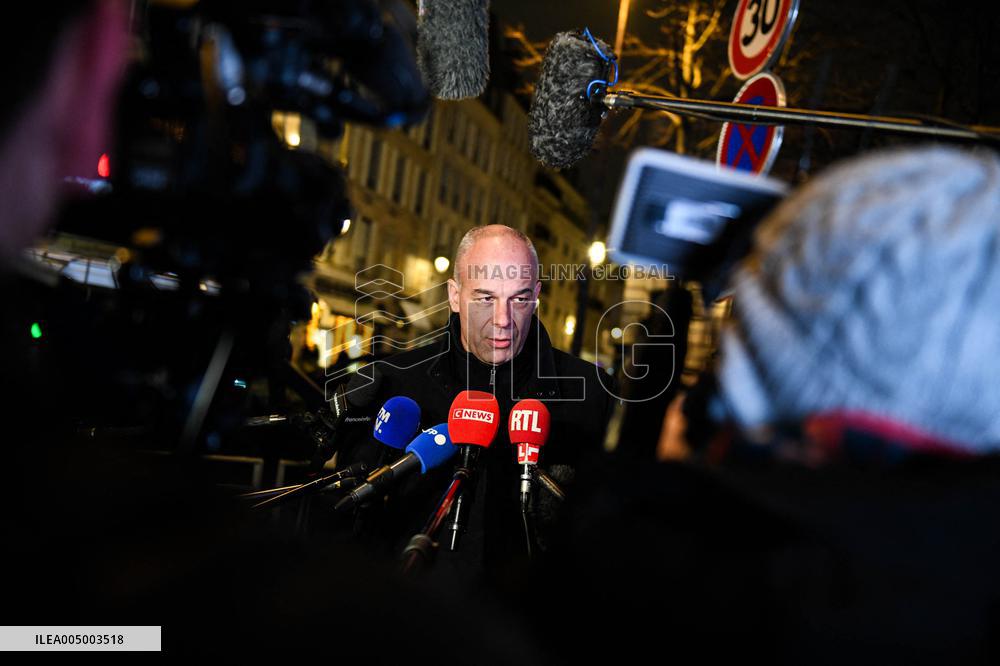 Press Conference by Agricultural Representatives After Meeting with The French President - Paris