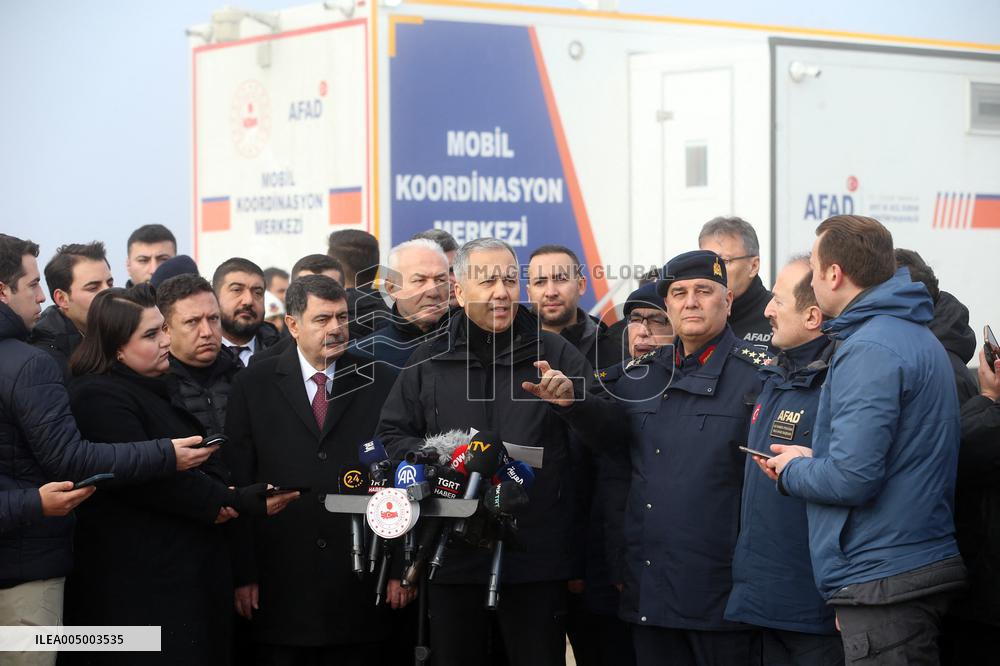 (Spotnews)T?RKIYE-ANKARA-PLANE CRASH-SEARCH OPERATIONS