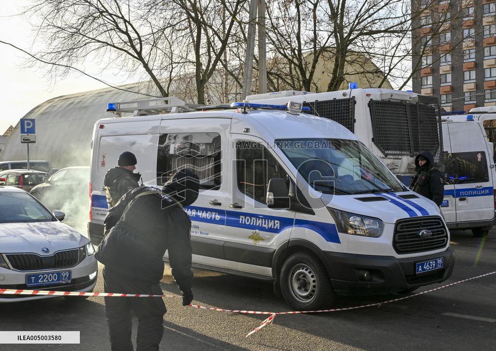Moscow Explosion Aftermath - Russia