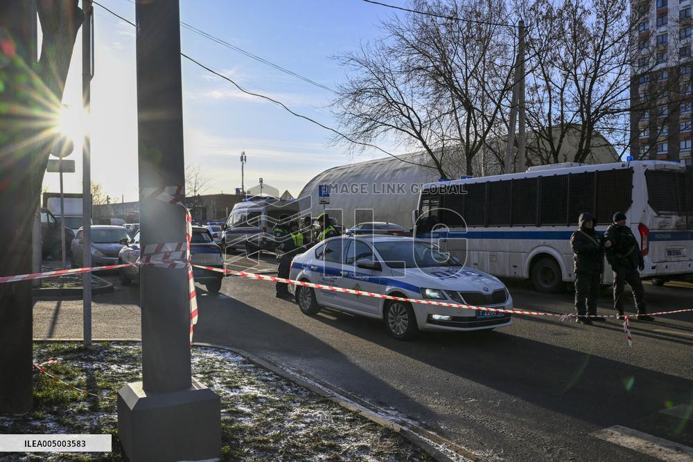 Moscow Explosion Aftermath - Russia