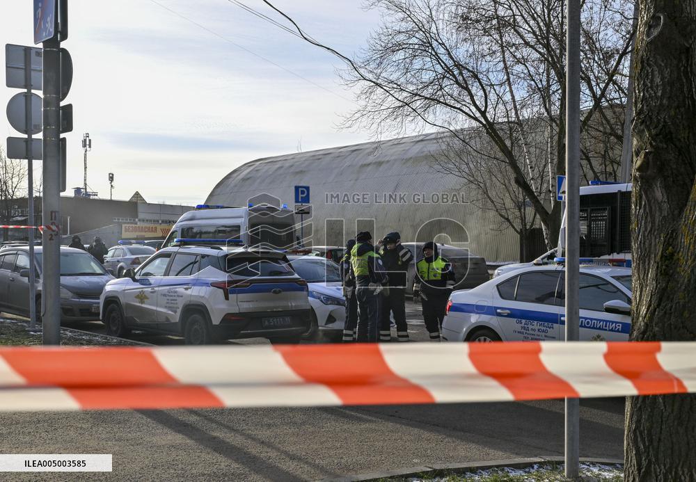 Moscow Explosion Aftermath - Russia