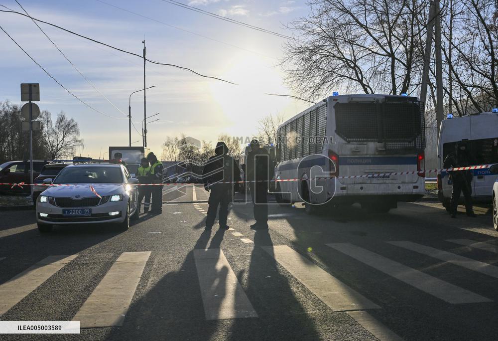 Moscow Explosion Aftermath - Russia