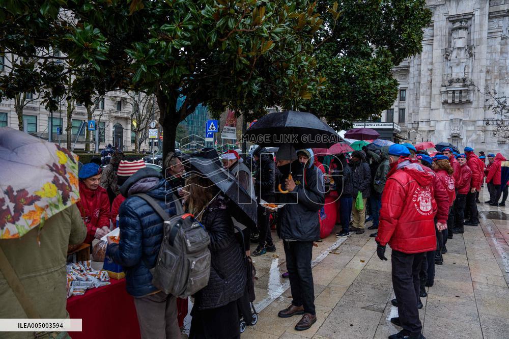 Interfaith Prayer With Food Distribution In Milano - Italy