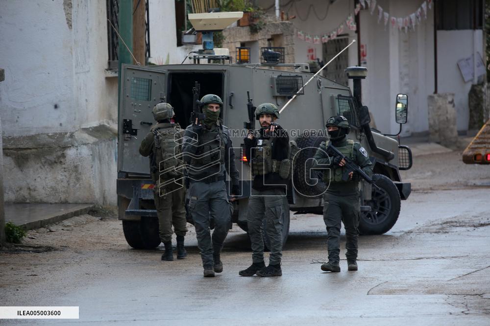 Israeli Forces Engage In Nablus - Palestine