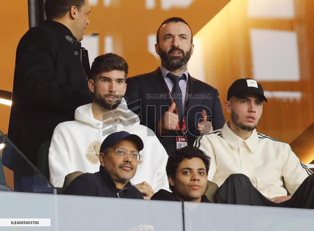 Africa Cup of Nations - Zinedine Zidane at Algeria v Sudan Match