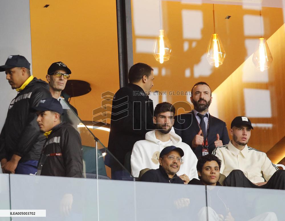Africa Cup of Nations - Zinedine Zidane at Algeria v Sudan Match