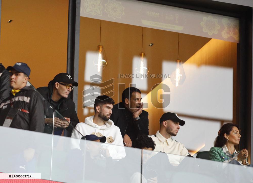 Africa Cup of Nations - Zinedine Zidane at Algeria v Sudan Match