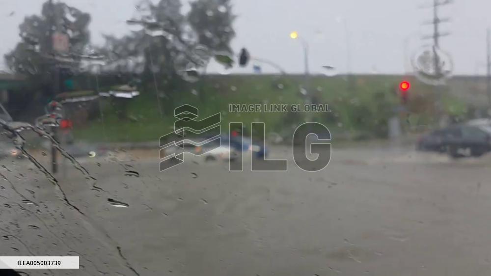 US: Atmospheric River Triggers Flash Flooding Across Southern California