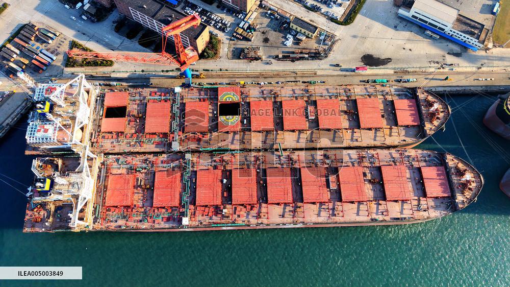 Haixi Bay Offshore Engineering Base in Qingdao