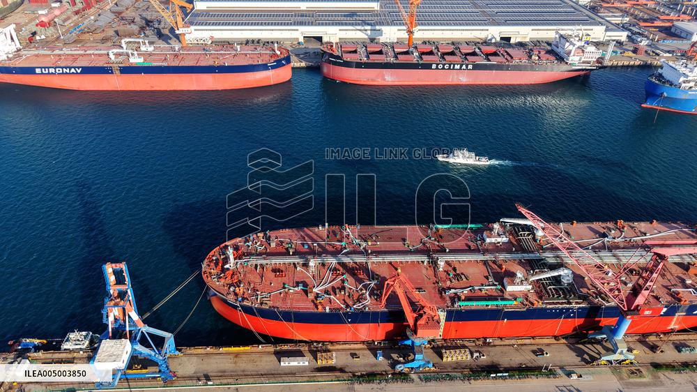 Haixi Bay Offshore Engineering Base in Qingdao