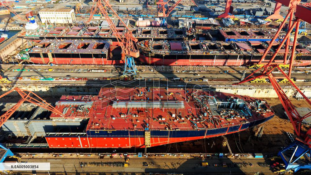 Haixi Bay Offshore Engineering Base in Qingdao