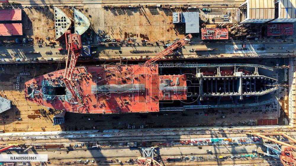 Haixi Bay Offshore Engineering Base in Qingdao