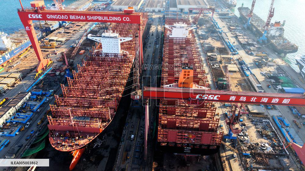 Haixi Bay Offshore Engineering Base in Qingdao
