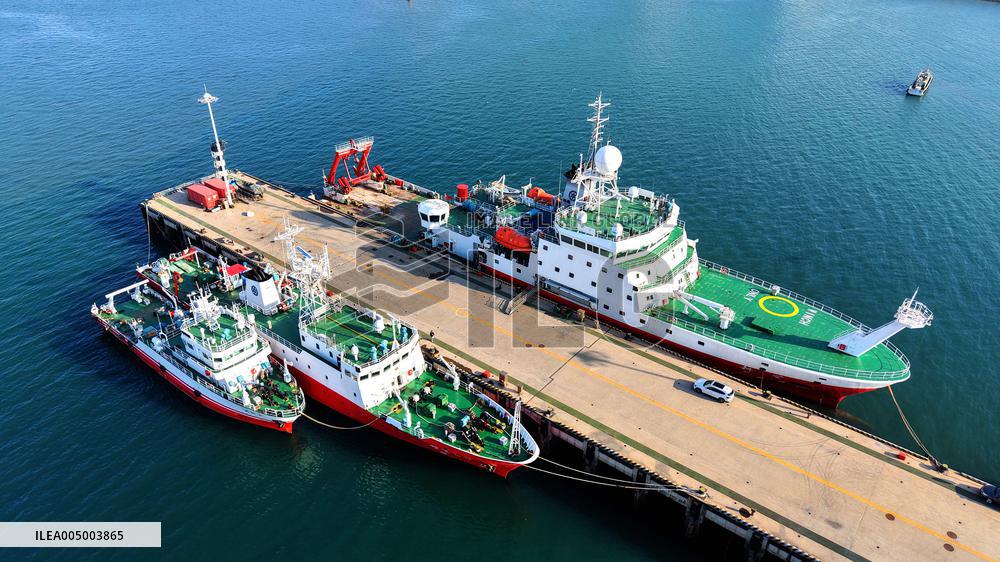 Haixi Bay Offshore Engineering Base in Qingdao