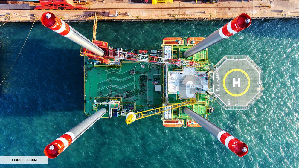 Haixi Bay Offshore Engineering Base in Qingdao