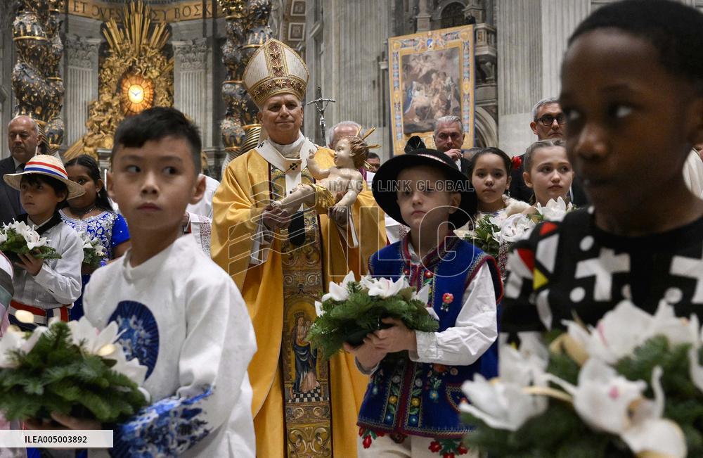 Pope Leo XIV leads The Christmas Midnight Mass - Vatican