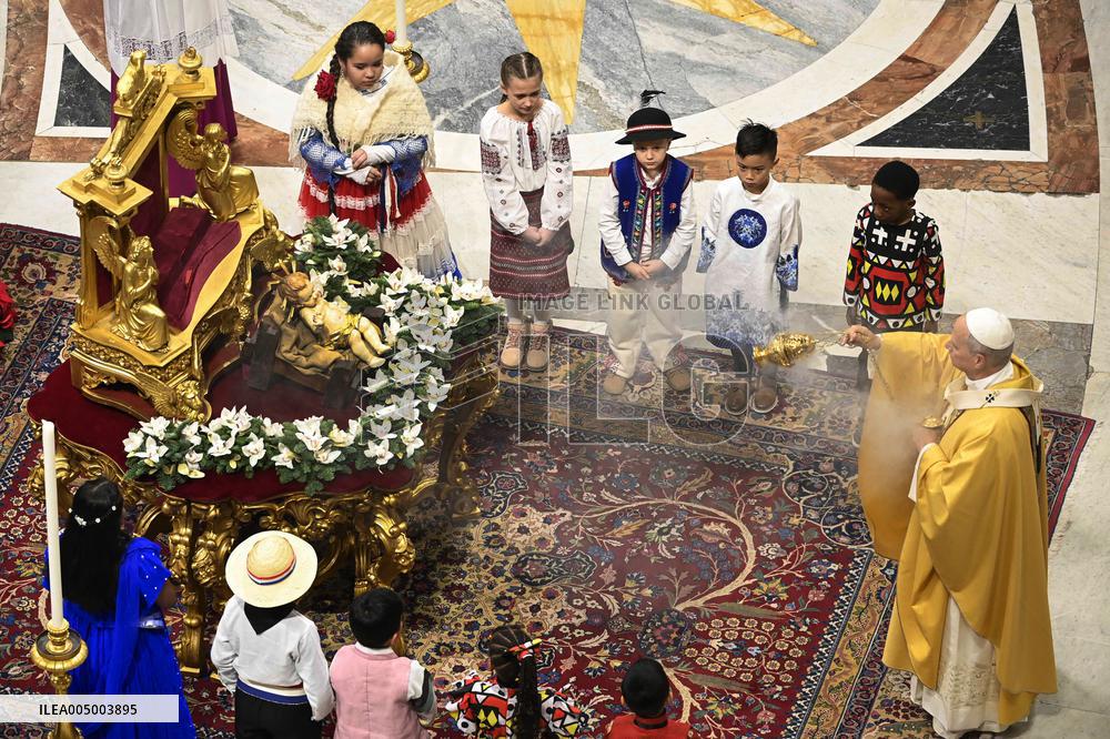Pope Leo XIV leads The Christmas Midnight Mass - Vatican