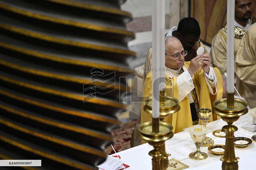 Pope Leo XIV leads The Christmas Midnight Mass - Vatican