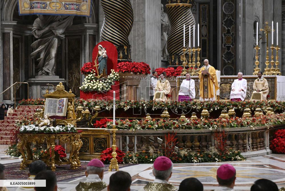Pope Leo XIV leads The Christmas Midnight Mass - Vatican