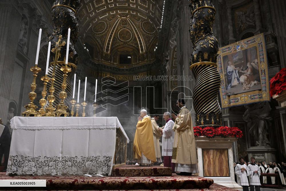 Pope Leo XIV leads The Christmas Midnight Mass - Vatican
