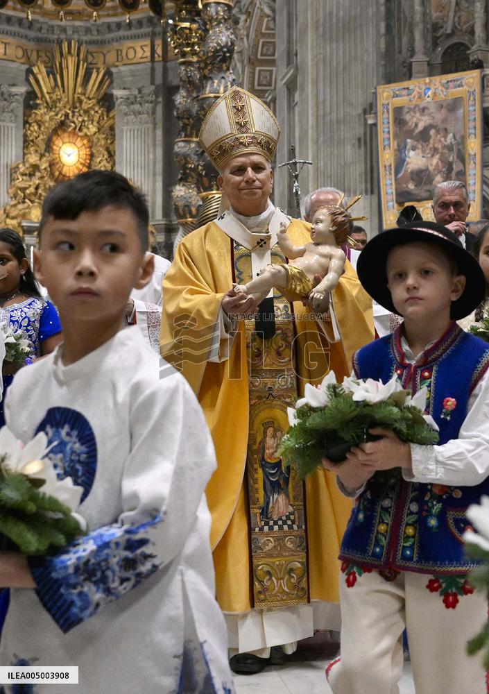 Pope Leo XIV leads The Christmas Midnight Mass - Vatican