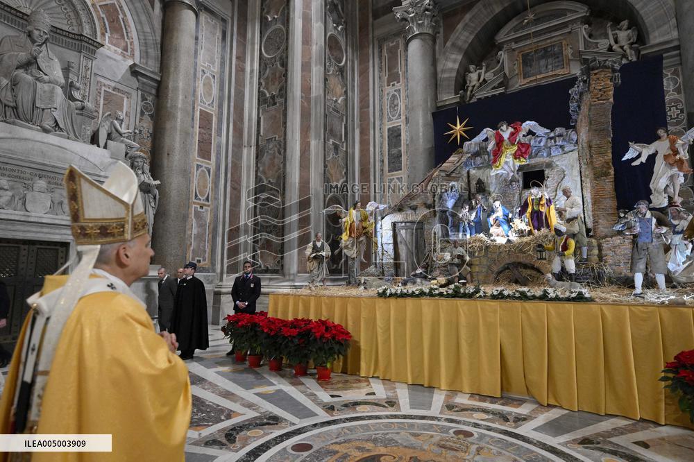 Pope Leo XIV leads The Christmas Midnight Mass - Vatican