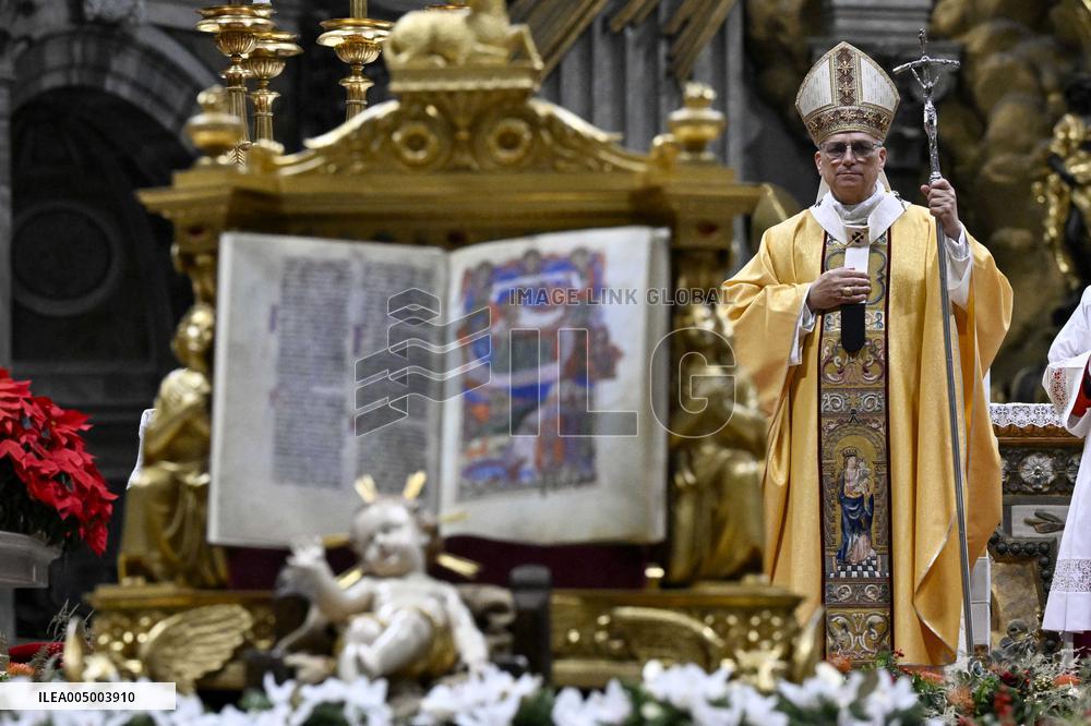 Pope Leo XIV leads The Christmas Midnight Mass - Vatican