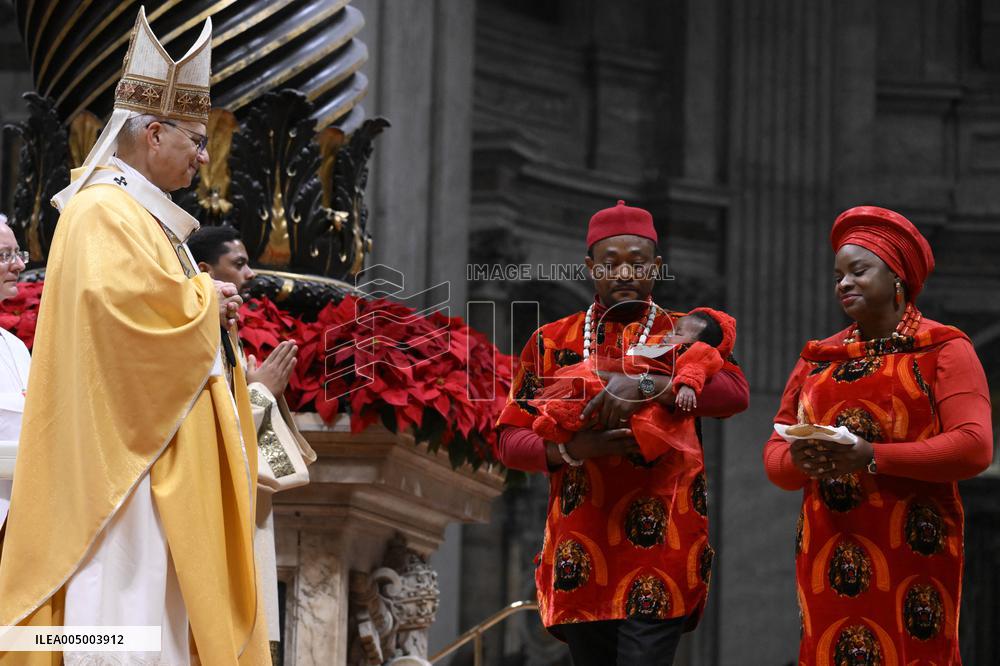 Pope Leo XIV leads The Christmas Midnight Mass - Vatican