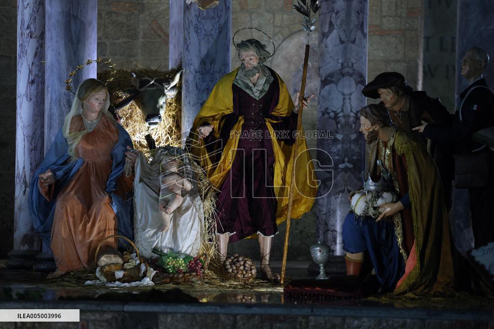 Pope Leo XIV presides over the Christmas Eve Mass