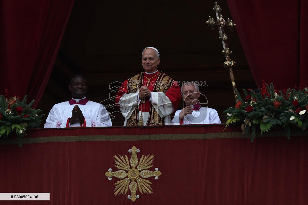 Pope Leo XIV Delivers Urbi et Orbi Blessing - Vatican