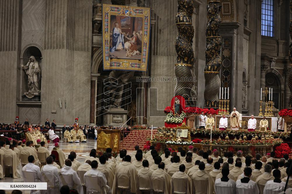 Pope Leo XIV presides over Christmas Mass - Vatican