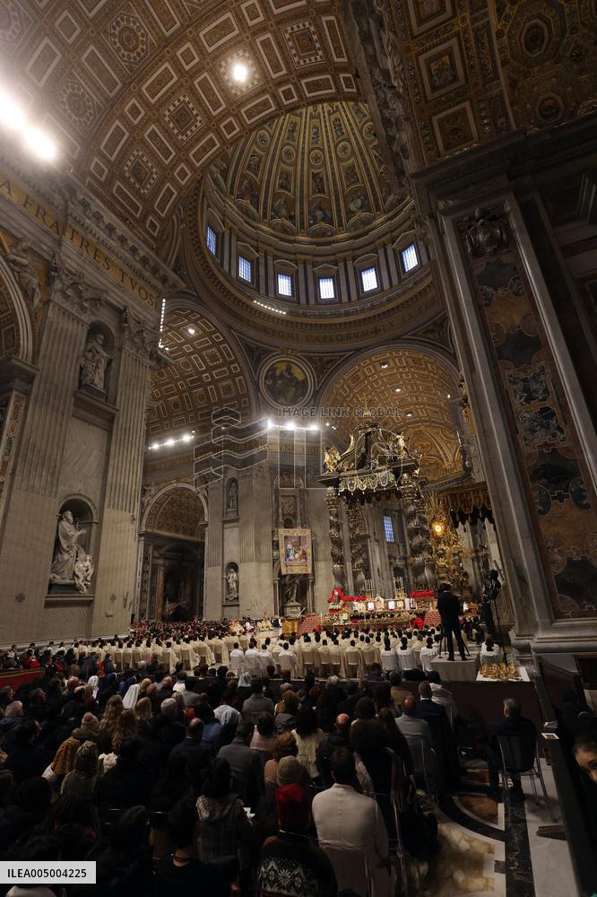 Pope Leo XIV presides over Christmas Mass - Vatican