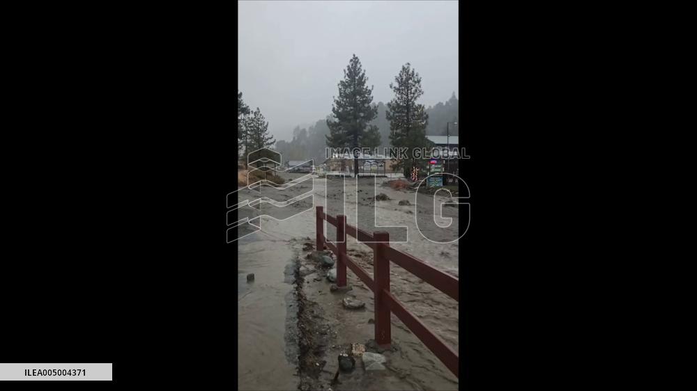 US: Wrightwood Hit by Flooding and Debris Flows Amid Christmas Eve Storm 2