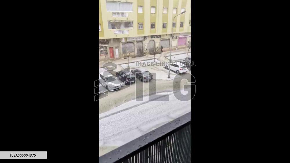 Spain: Hail and Heavy Rain Hit Malaga’s Axarquía Region on Christmas Eve