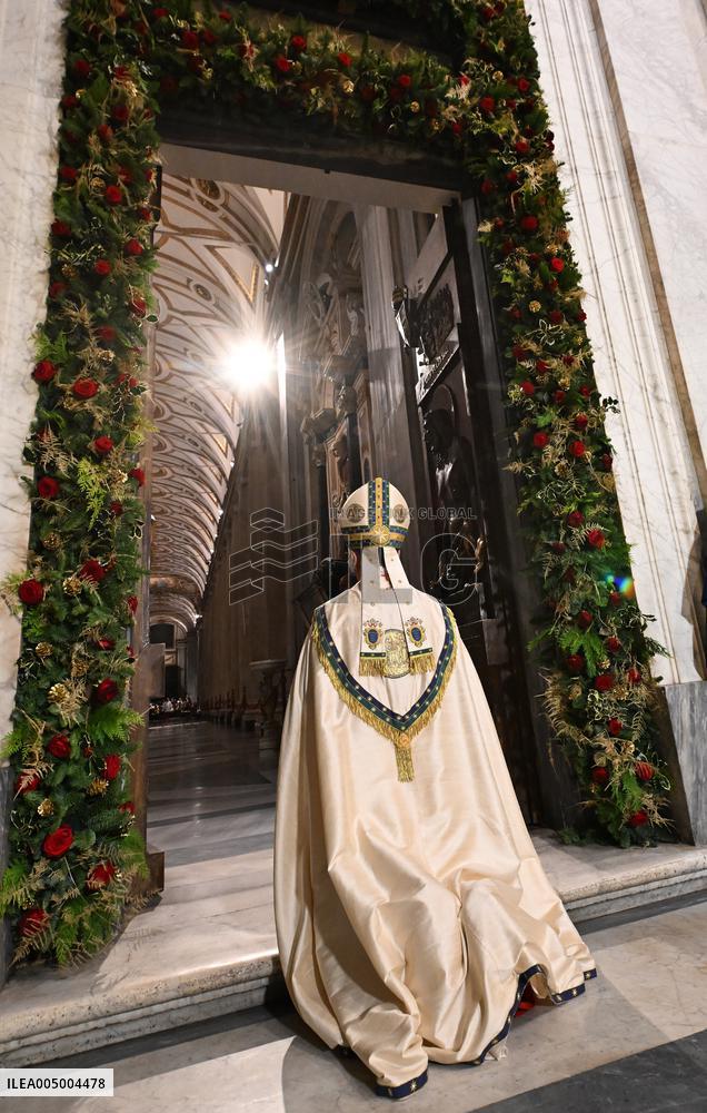 Closing of The Holy Door Of Santa Maria Maggiore Basilica - Rome