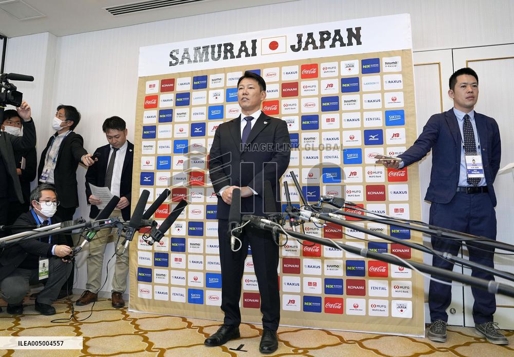 Baseball: Japan baseball team manager Ibata