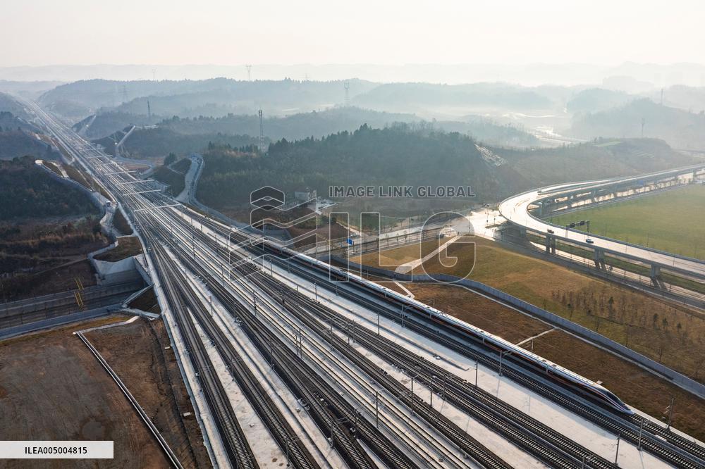 New High-Speed Railway Opens In Hubei - China