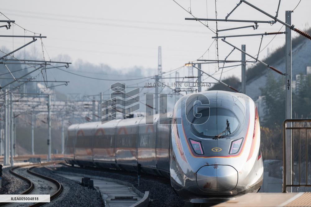 New High-Speed Railway Opens In Hubei - China