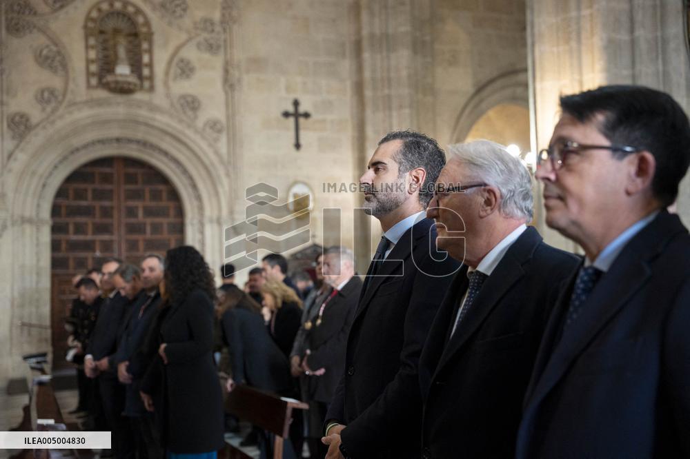 Celebration of Día del Pendón In Almeria - Spain