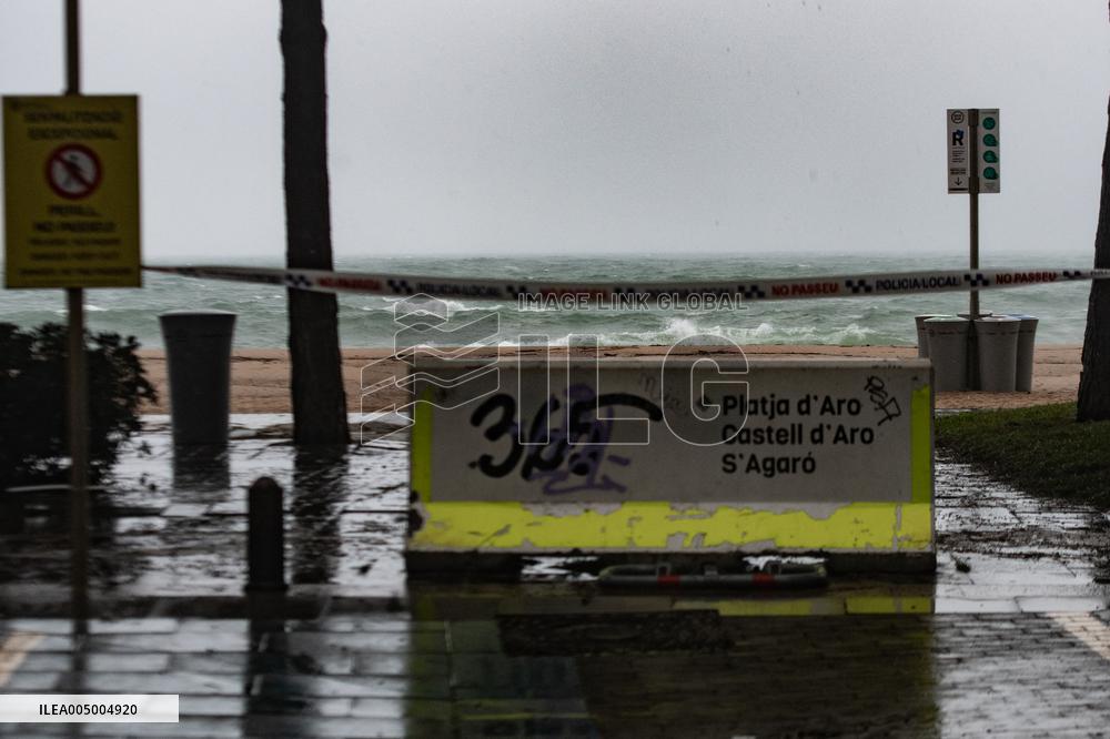 Storm In Catalonia Expected To Last Until Saturday - Spain