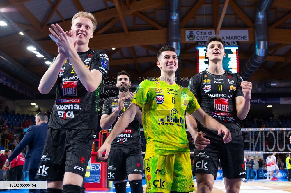 VOLLEY - Superlega Serie A - Cucine Lube Civitanova vs Gas Sales Bluenergy Piacenza