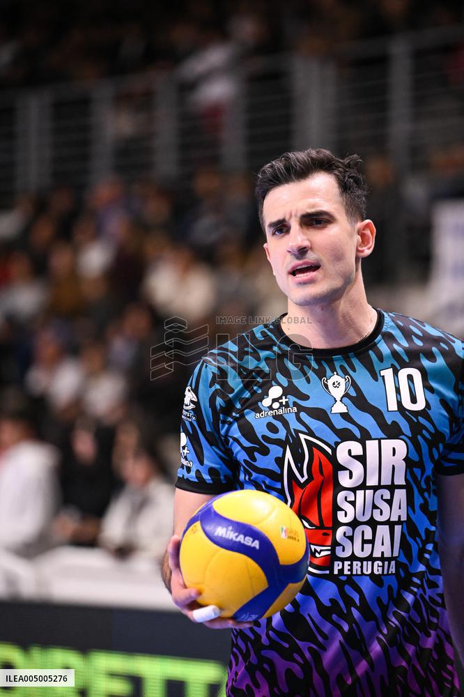 VOLLEY - Superlega Serie A - Cisterna Volley vs Sir Susa Vim Perugia 0-3 (14-25, 20-25, 20-25)