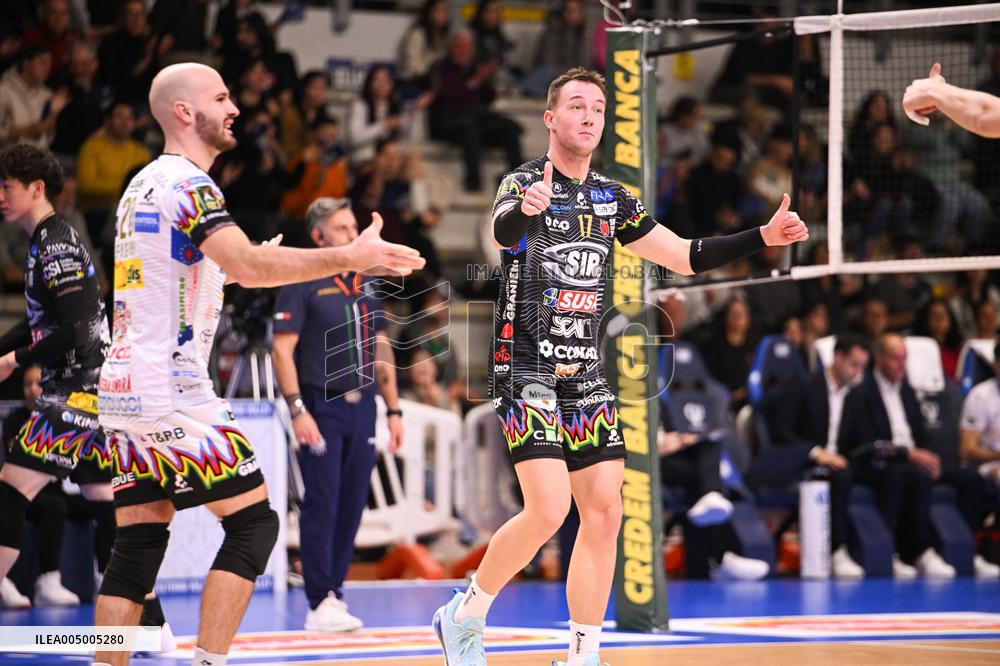 VOLLEY - Superlega Serie A - Cisterna Volley vs Sir Susa Vim Perugia 0-3 (14-25, 20-25, 20-25)