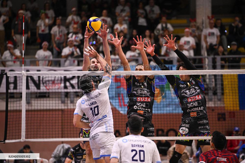 VOLLEY - Superlega Serie A - Cisterna Volley vs Sir Susa Vim Perugia 0-3 (14-25, 20-25, 20-25)