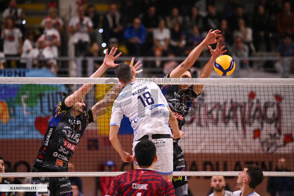 VOLLEY - Superlega Serie A - Cisterna Volley vs Sir Susa Vim Perugia 0-3 (14-25, 20-25, 20-25)
