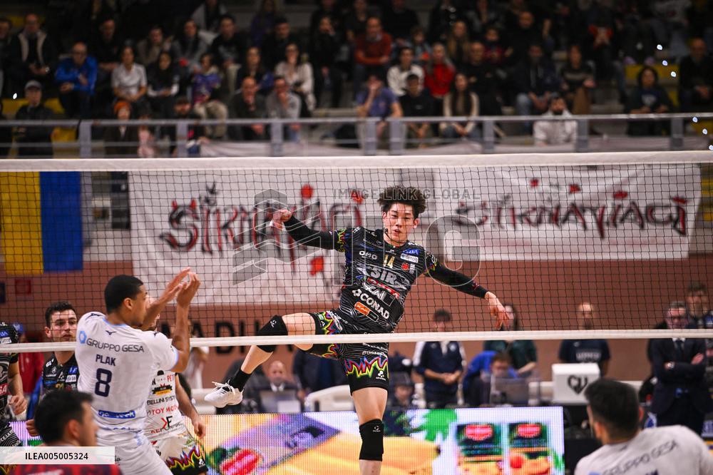 VOLLEY - Superlega Serie A - Cisterna Volley vs Sir Susa Vim Perugia 0-3 (14-25, 20-25, 20-25)