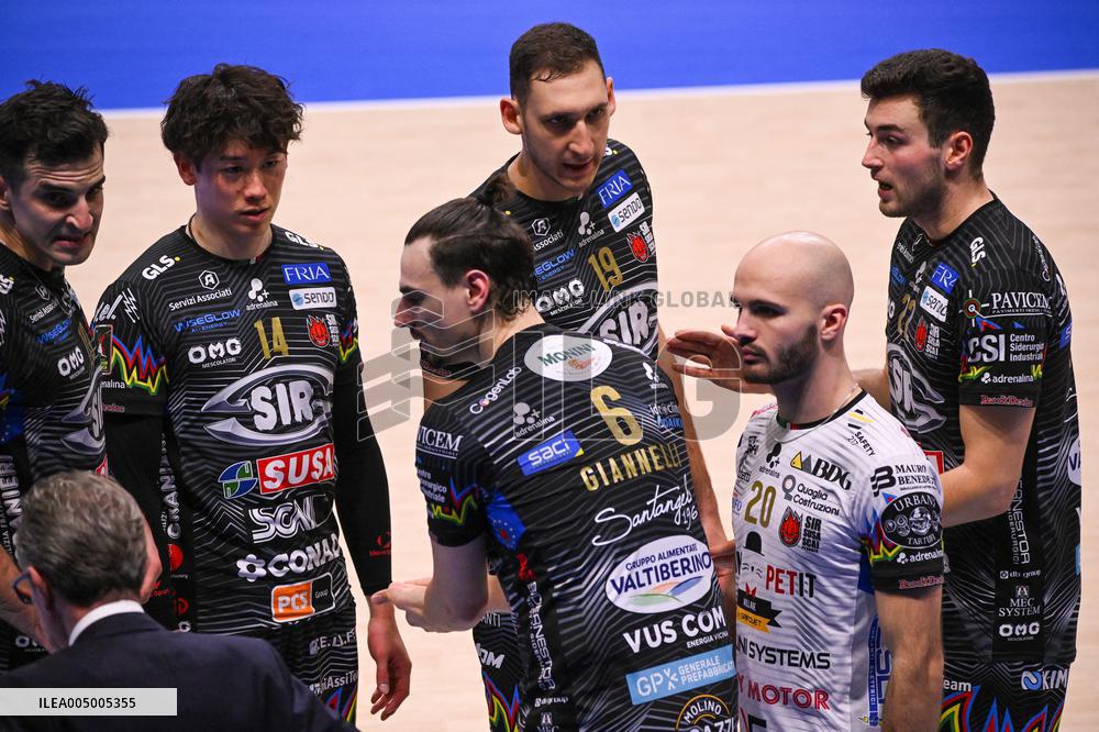 VOLLEY - Superlega Serie A - Cisterna Volley vs Sir Susa Vim Perugia 0-3 (14-25, 20-25, 20-25)